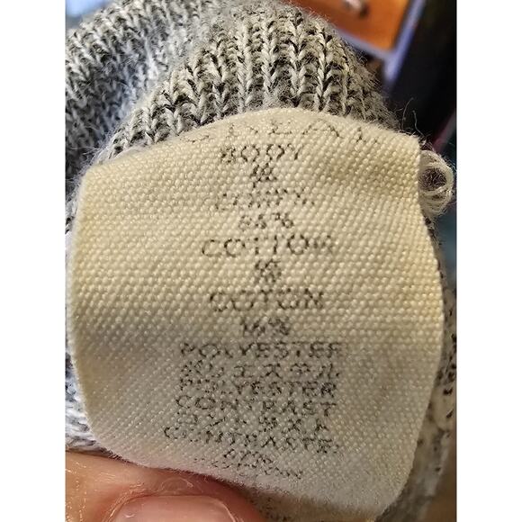 The Great Sweatpants The Patchwork Cropped Heather Gray Drawstring Size 3/ LG - Picture 5 of 5